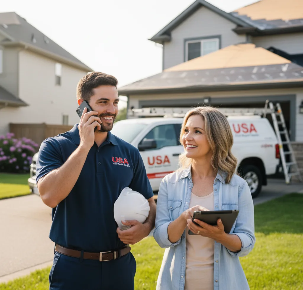 USA Roof Repair Experts customer support in Ecorse